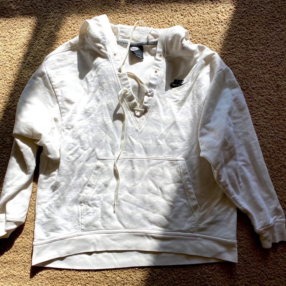 Nike Lace Up Crewneck